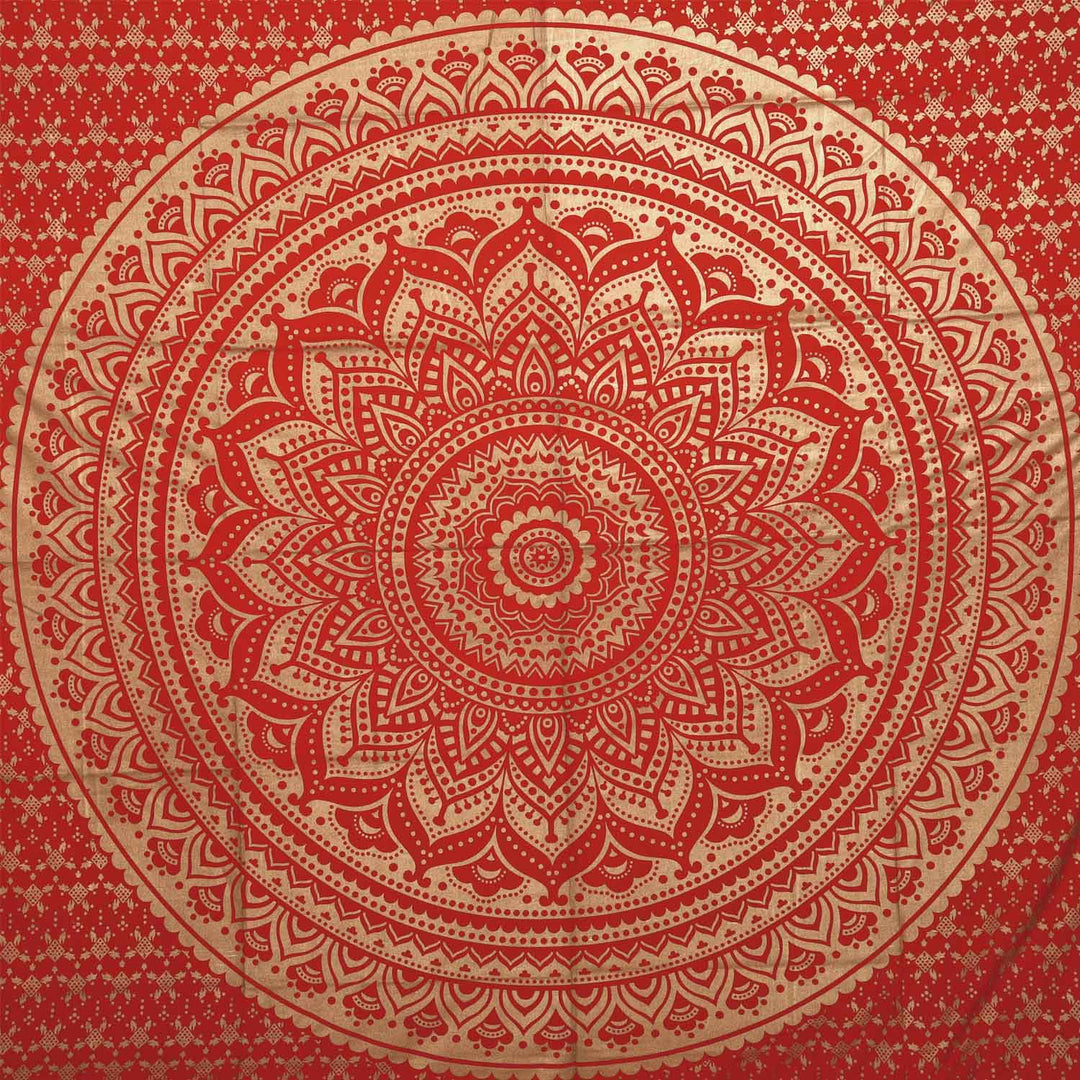 Καλύμμα κρεβατιού Mandala Amba 140