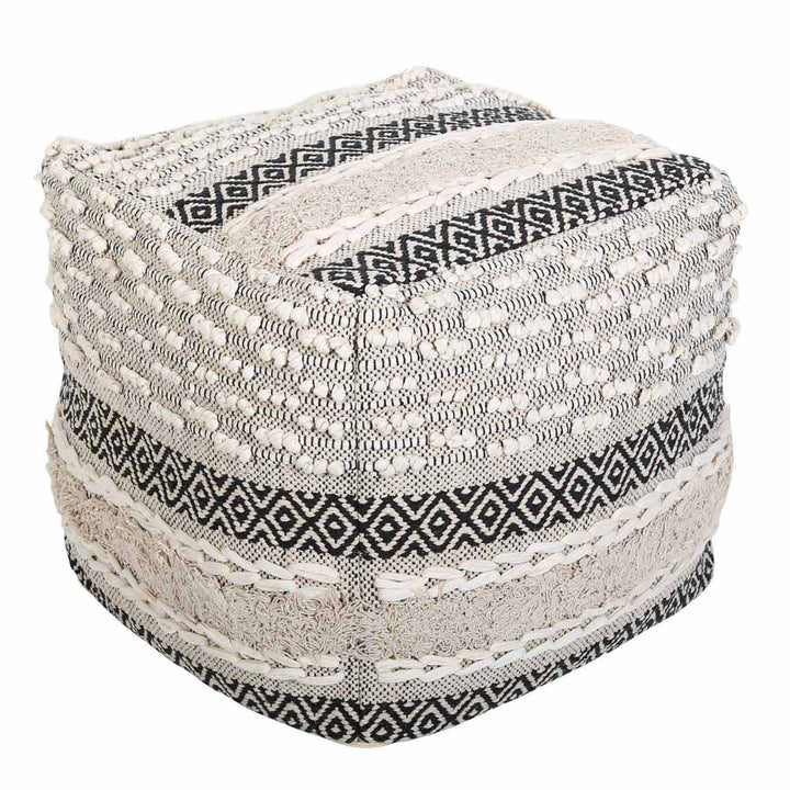 Boho cube κάθισμα πουφ Mara