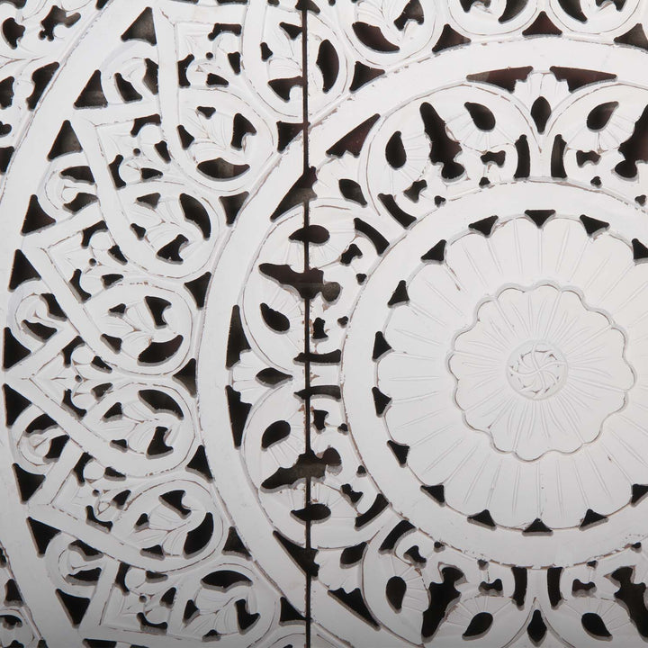 Ινδικό ξύλινο Mandala Hawa