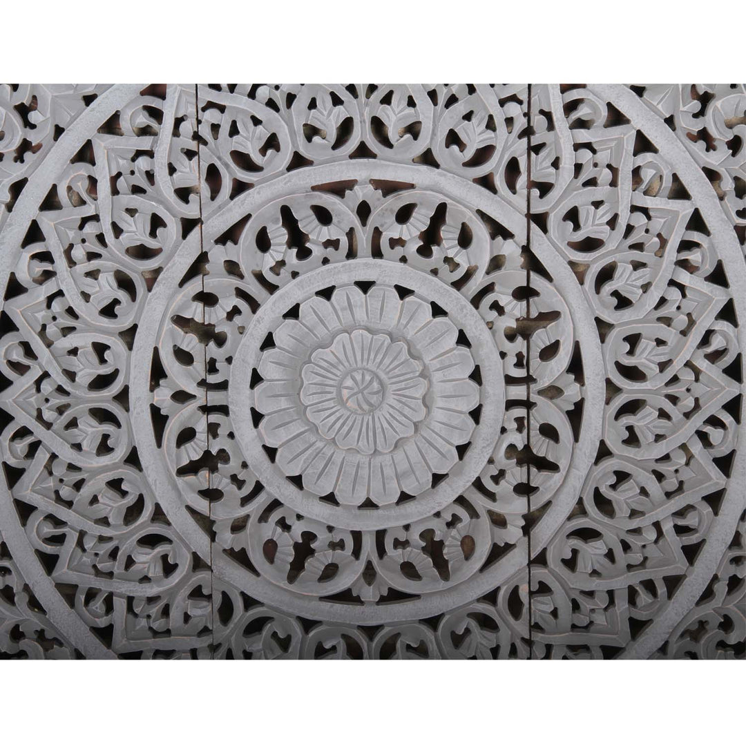 Ινδικό ξύλινο Mandala Haya