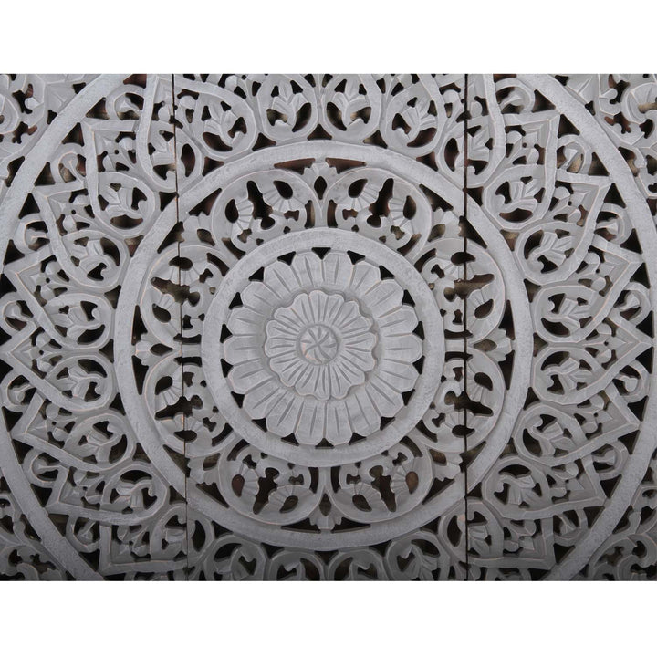 Ινδικό ξύλινο Mandala Haya