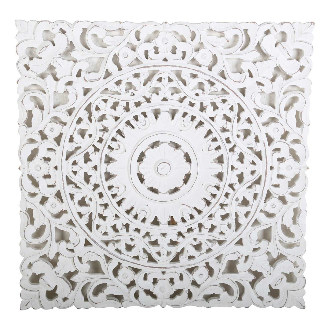 Ινδικό ξύλινο Mandala Ramez