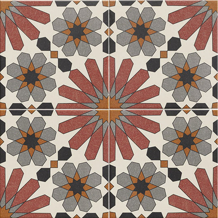 Μαροκινά πλακάκια 20x20 cm – Πολύχρωμα