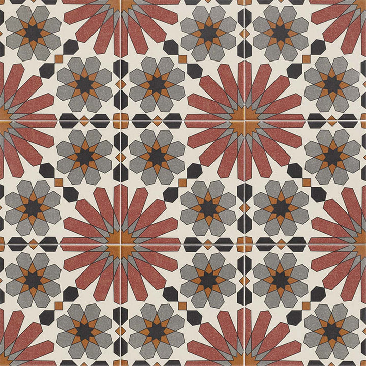 Μαροκινά πλακάκια 20x20 cm – Πολύχρωμα