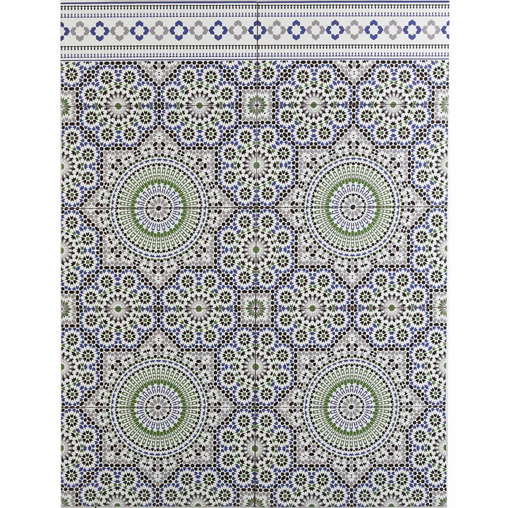 Μαροκινά πλακάκια τοίχου 50x25 cm – μωσαϊκό σχέδιο