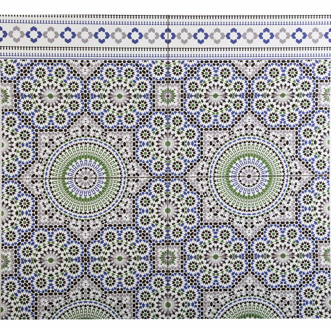 Μαροκινά πλακάκια τοίχου 50x25 cm – μωσαϊκό σχέδιο