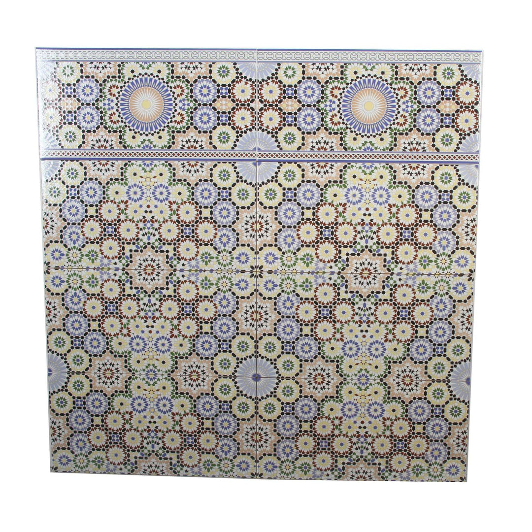 Μαροκινά πλακάκια τοίχου 50x25 cm – μωσαϊκό σχέδιο