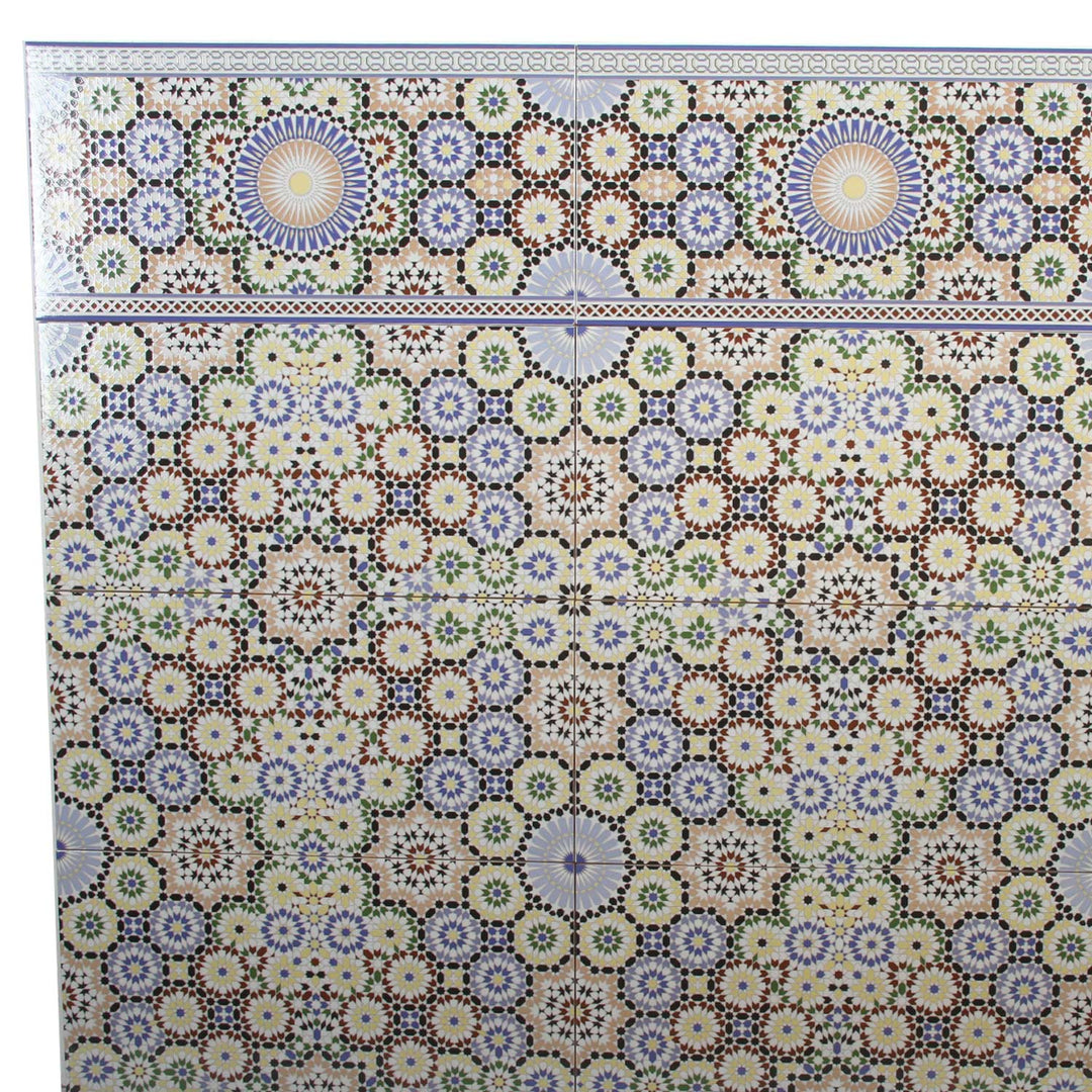 Μαροκινά πλακάκια τοίχου 50x25 cm – μωσαϊκό σχέδιο