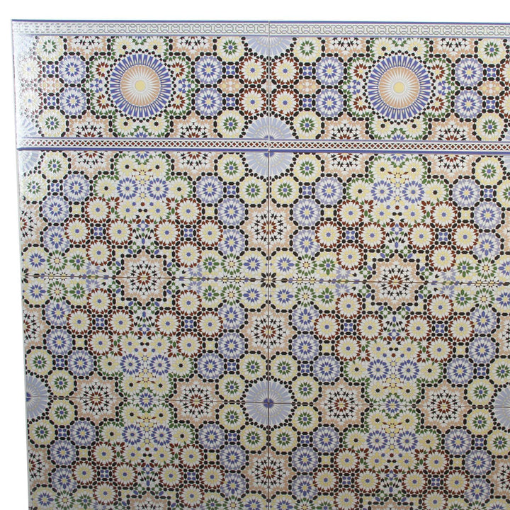 Μαροκινά πλακάκια τοίχου 50x25 cm – μωσαϊκό σχέδιο