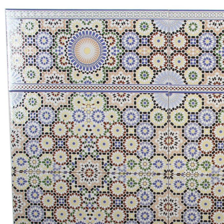 Μαροκινά πλακάκια τοίχου 50x25 cm – μωσαϊκό σχέδιο