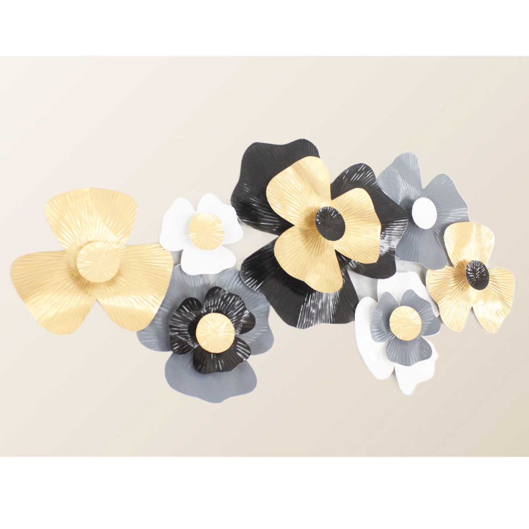 Τρισδιάστατο μεταλλικό λουλούδι διακόσμησης τοίχου - 97 cm