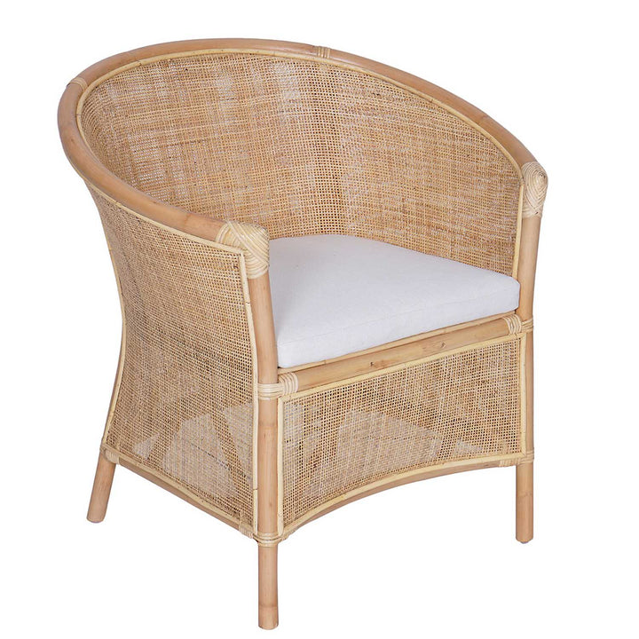 Πολυθρόνα Rattan Sumatra φυσική