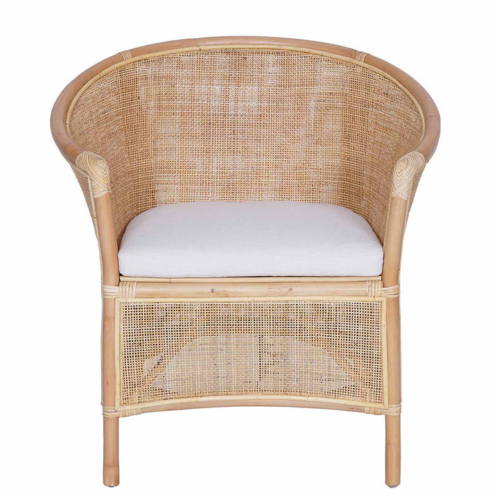 Πολυθρόνα Rattan Sumatra φυσική