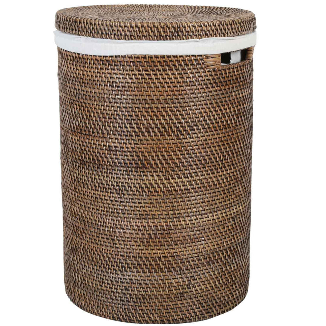 Καλάθι ρούχων από Rattan Cleo Brown