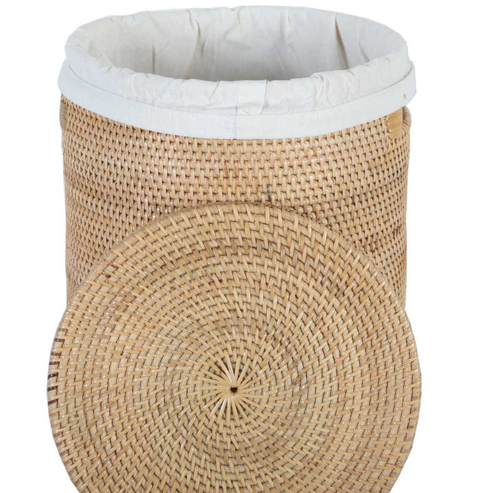 Καλάθι ρούχων από Rattan Cleo Natural