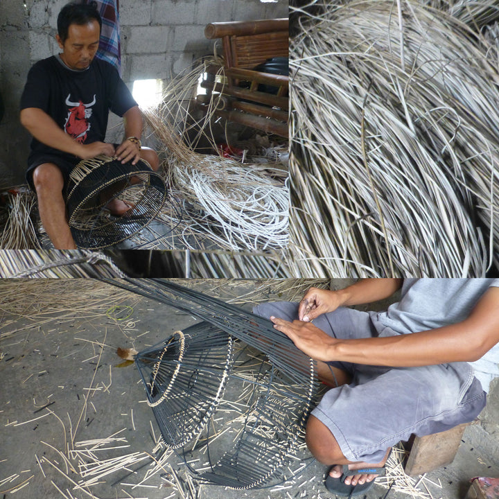 Λάμπα Rattan Ramia