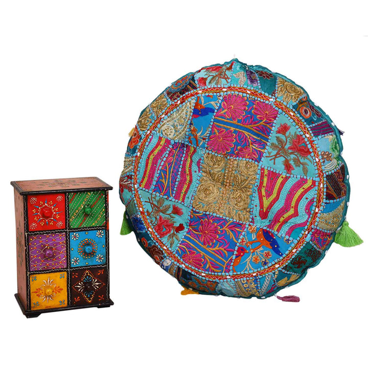 Patchwork μαξιλάρι γιόγκα Lali medium