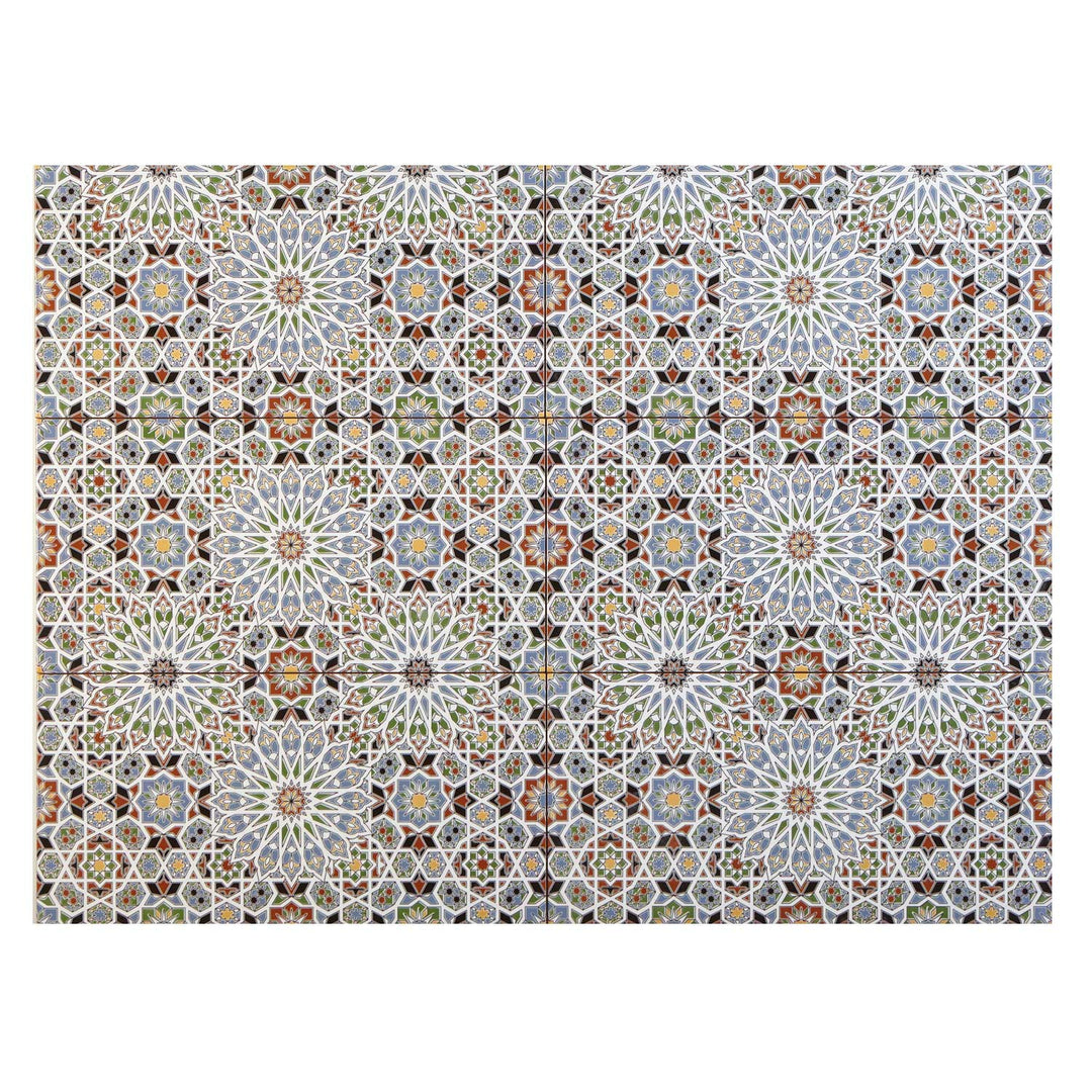 Μαροκινά πλακάκια τοίχου 50x25 cm – μωσαϊκό σχέδιο