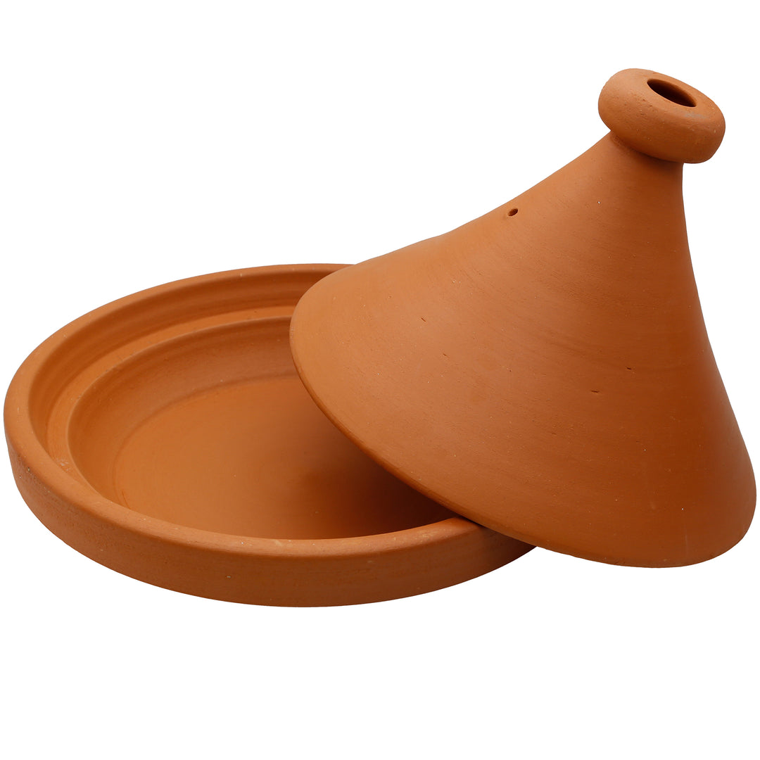 Γλάστρα Tajine από το Μαρόκο 34 εκ. με αφαιρούμενο καπάκι, χωρίς γυάλινη και φυσική