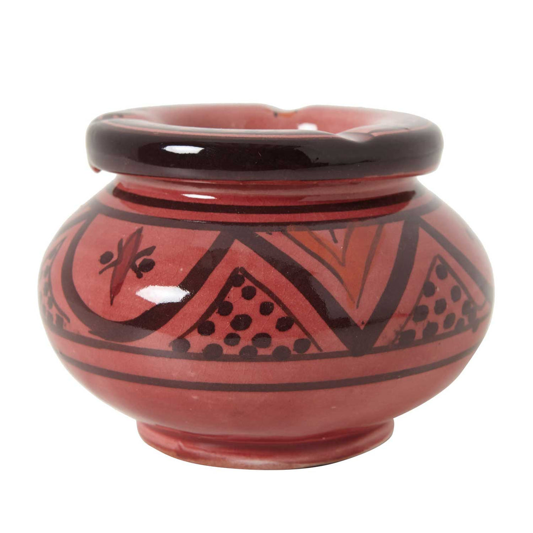Κεραμικό τασάκι κόκκινο
