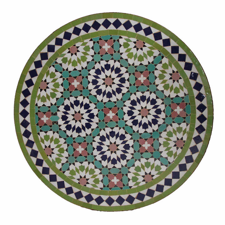 Τραπέζι bistro μωσαϊκό στρογγυλό 70 cm