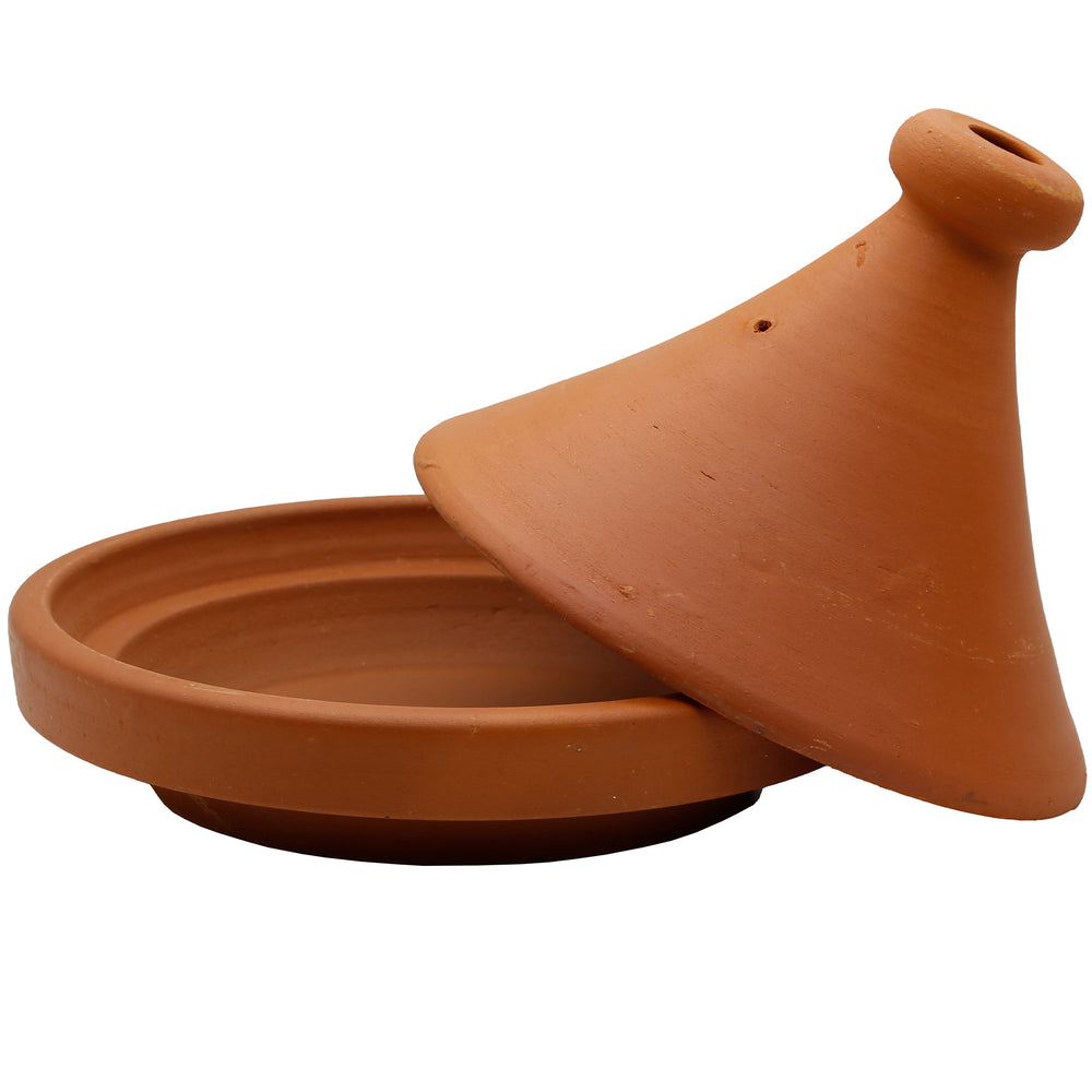 Tagine από το Μαρόκο 25 cm με αφαιρούμενο καπάκι, χωρίς τζάμι και φυσικό