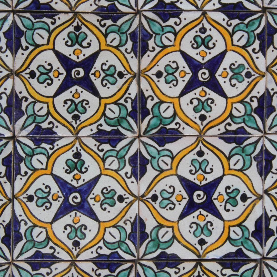 Πλακάκι ζωγραφισμένο στο χέρι – Mediterranean Boho