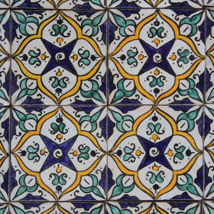 Πλακάκι ζωγραφισμένο στο χέρι – Mediterranean Boho