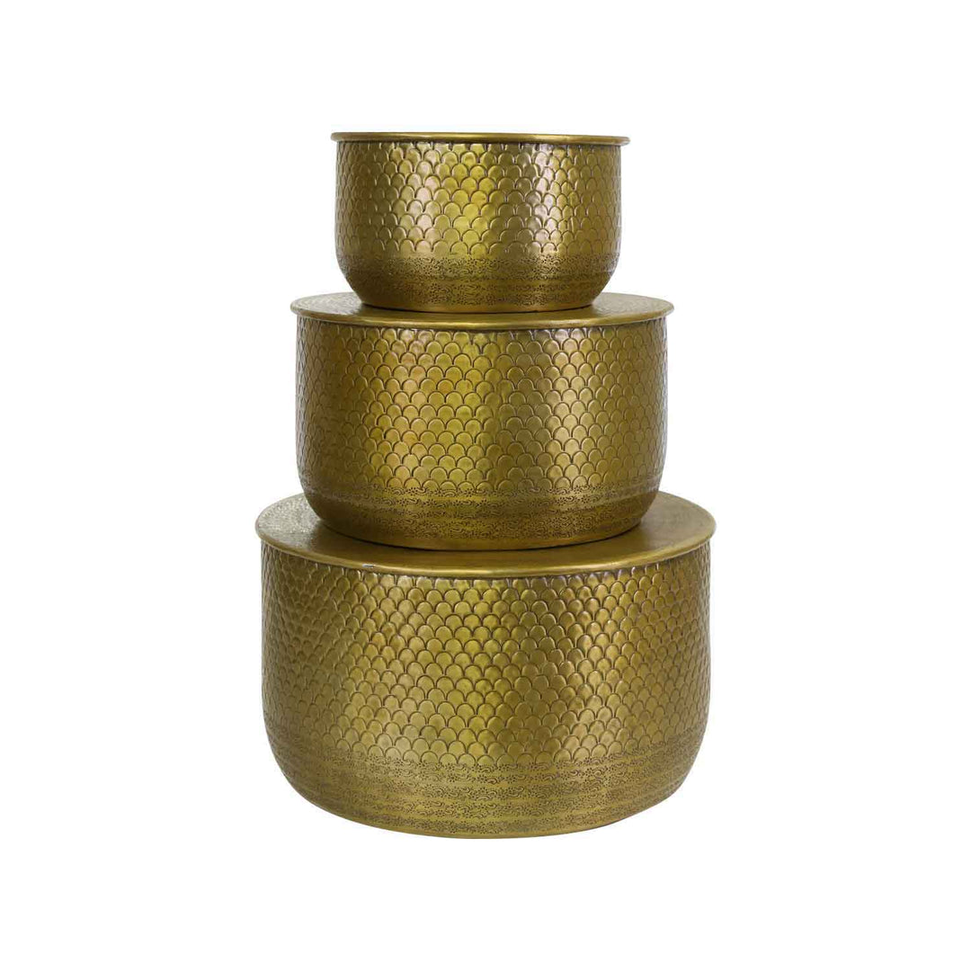 Ανατολίτικο βοηθητικό τραπέζι Alava Gold