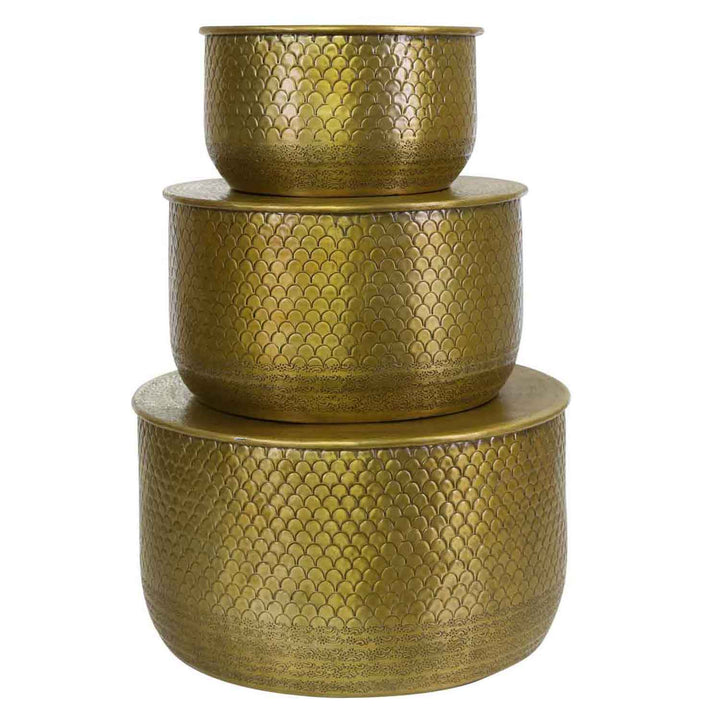 Ανατολίτικο βοηθητικό τραπέζι Alava Gold
