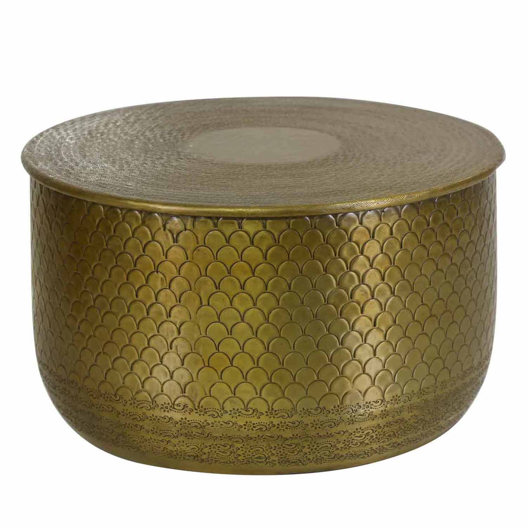 Ανατολίτικο βοηθητικό τραπέζι Alava Gold