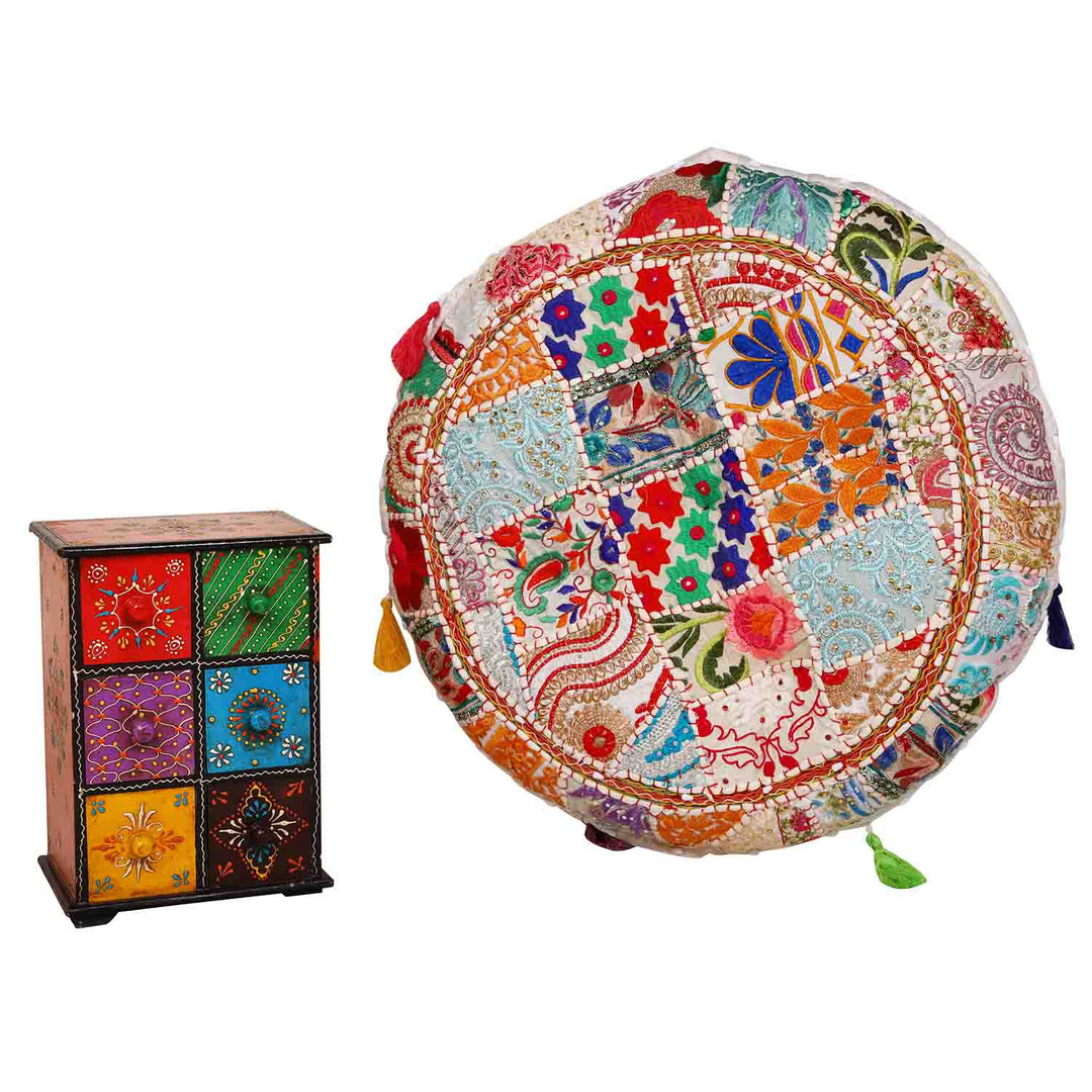Patchwork μαξιλάρι γιόγκα Lali medium