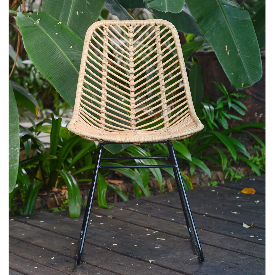 Καρέκλα Rattan Jakarta φυσική